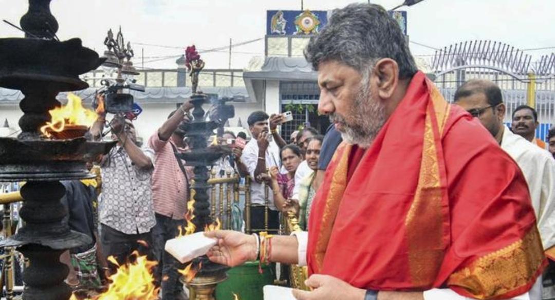 TTD board member objects to Shivakumar’s ‘Tirumala Nitya Harathi’ offer to Karnataka VIPs